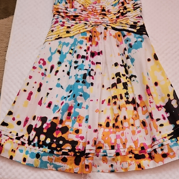Calvin Klein Multicolor Spaghetti Strap Dress - Picture 3 of 6